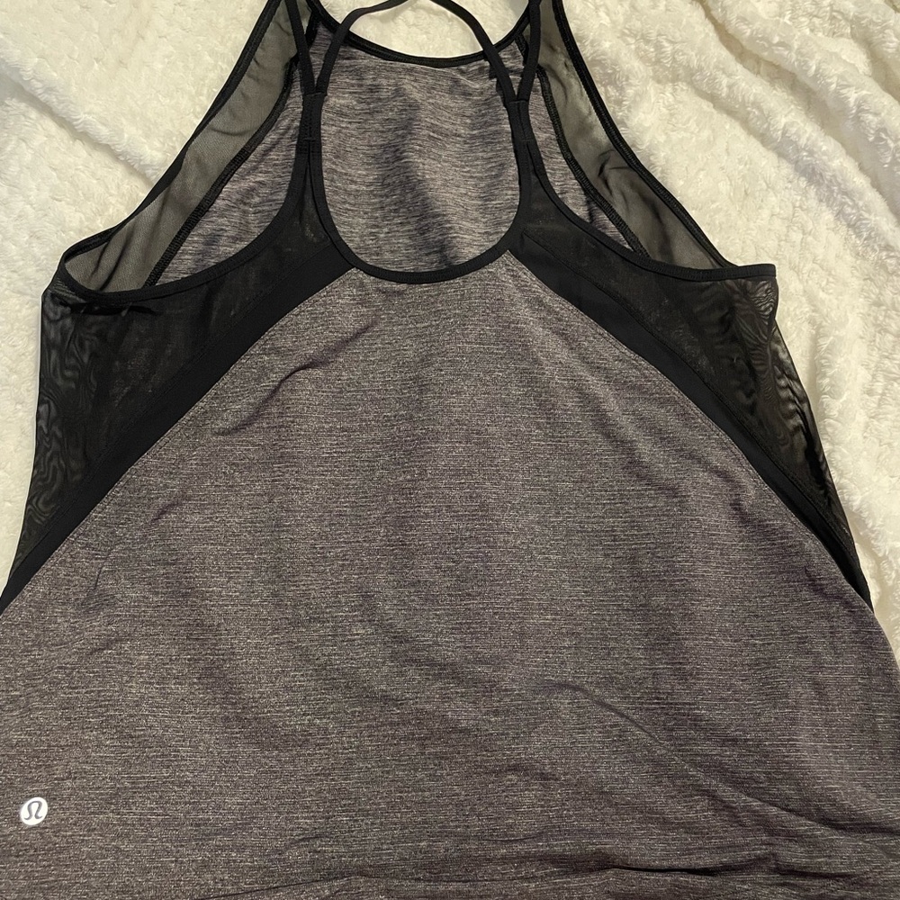 Lululemon Multicolored Racer-Back Sleeveless Tank Top